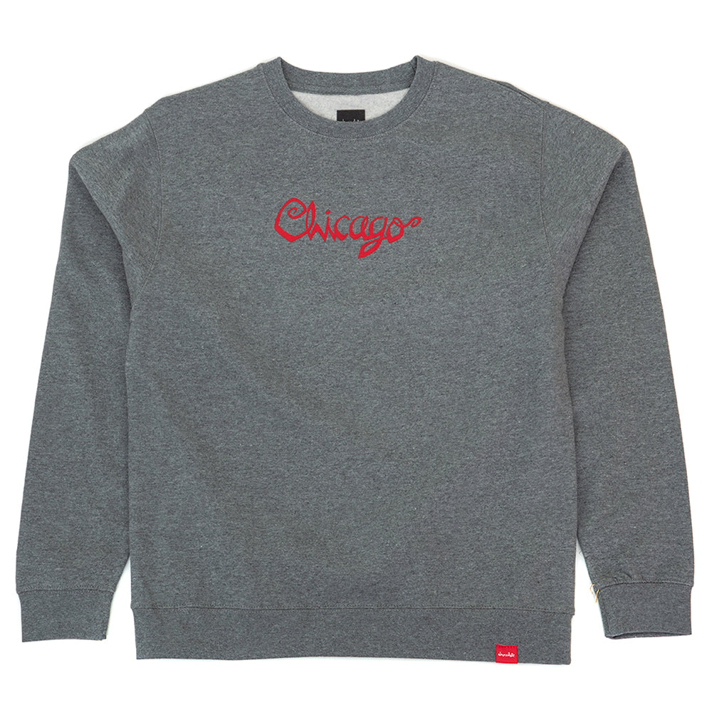 FTS Chicago Crewneck Sweatshirt (Athletic Heather)