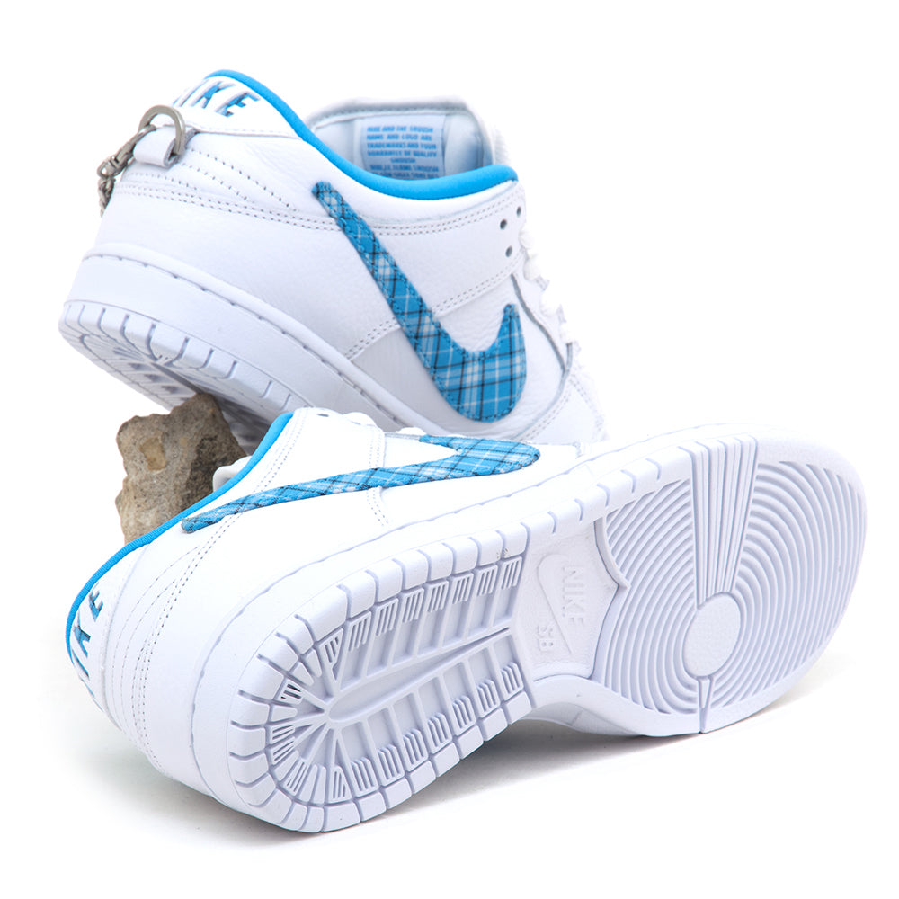 Dunk Low Pro (Nicole Hause) White / University Blue - White