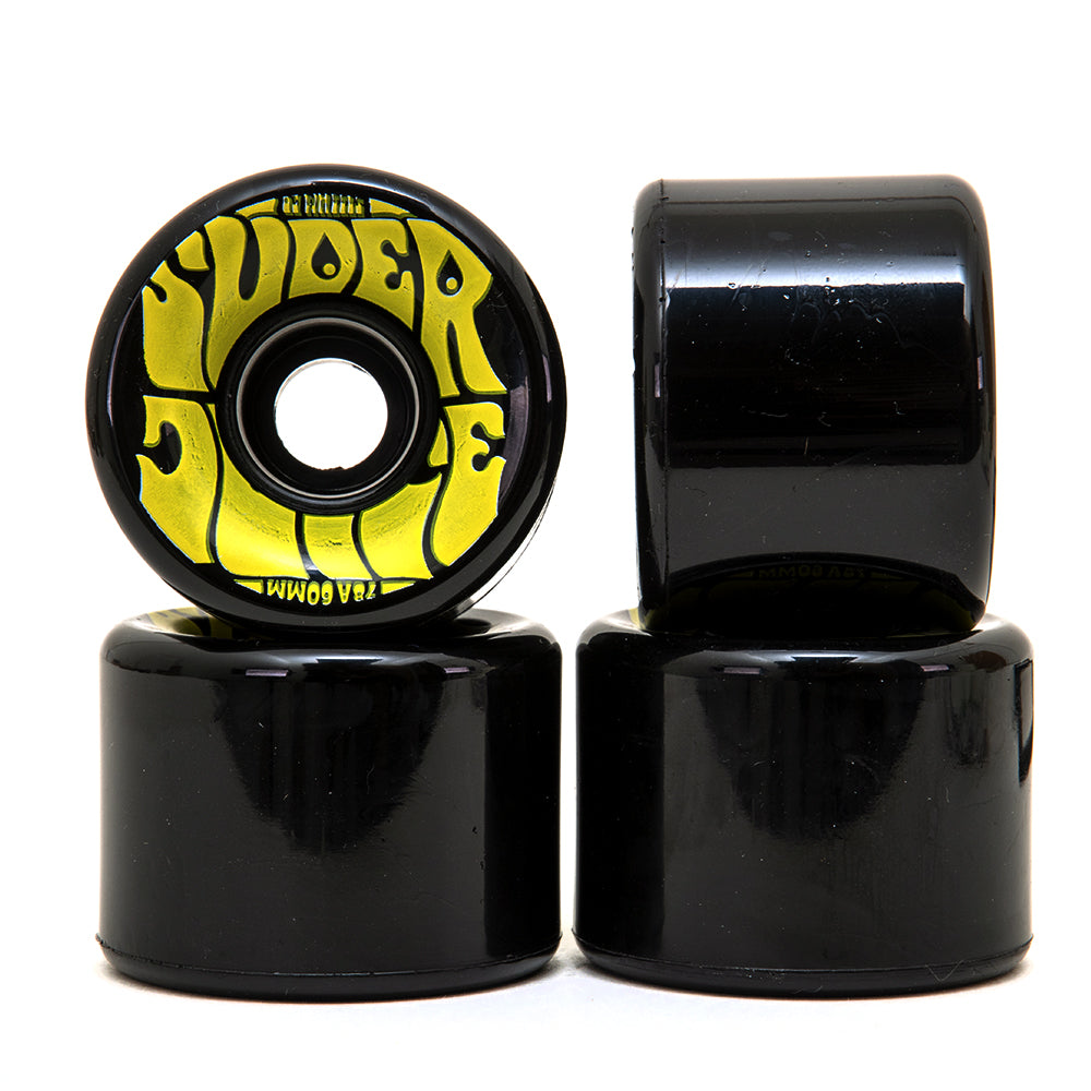 60mm Super Juice (Black / Yellow) 78aDuro