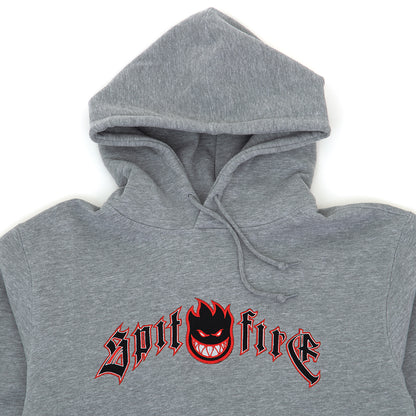 Immortal Fire Hooded Sweatshirt (Grey Heather)