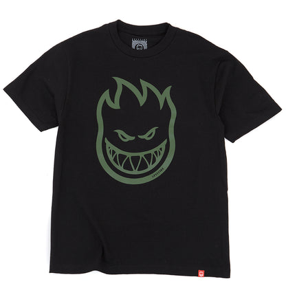 Bighead S/S T-Shirt (Black / Olive)