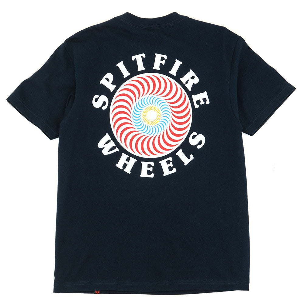 OG Classic Fill S/S T-Shirt (Navy / Red)