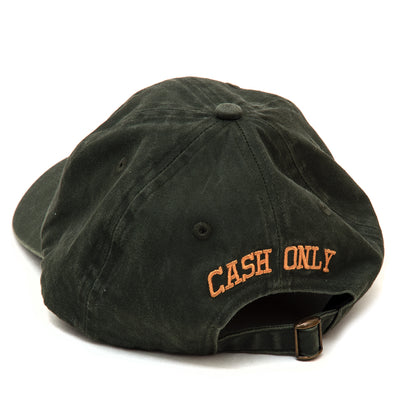 Campus 6-Panel Strapback Hat (Washed Fatigue)