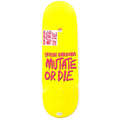Questions Mutate or Die Shaped Deck (10.0)
