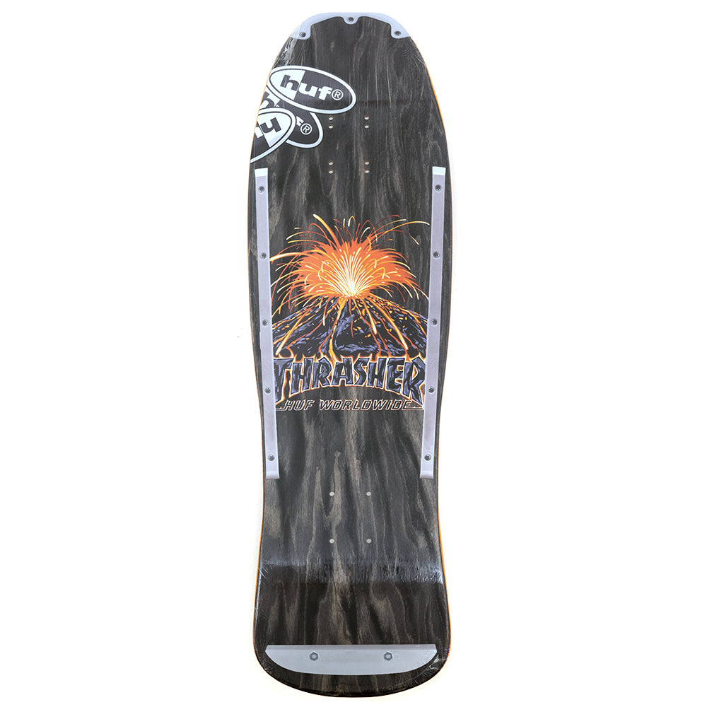 x Thrasher Meltdown Cruiser Shaped Deck (9.375) – Uprise Skateshop
