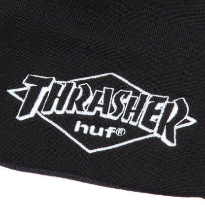 x Thrasher Meltdown Reversible Beanie (Black)