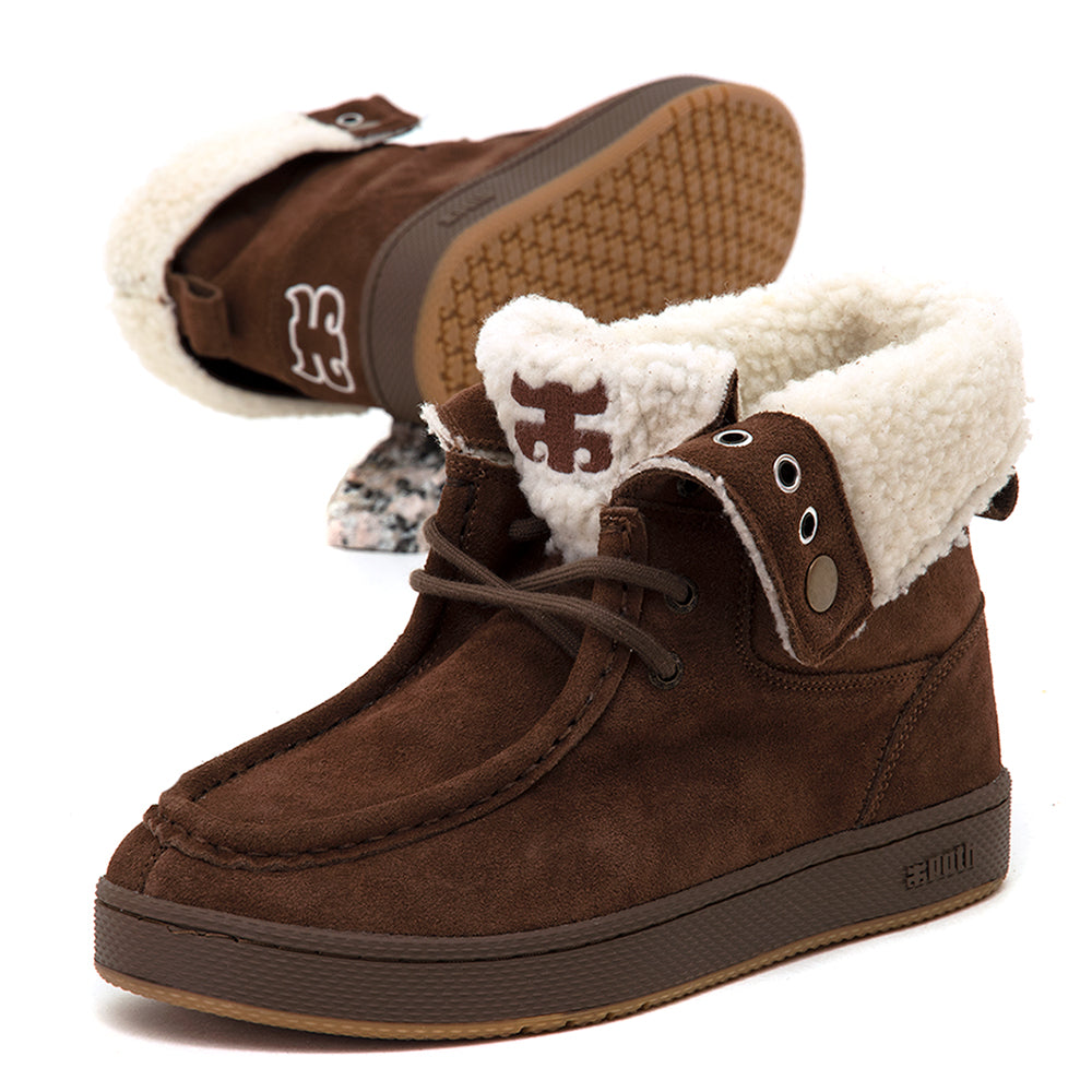 Cats Shearling Hi (Brown)