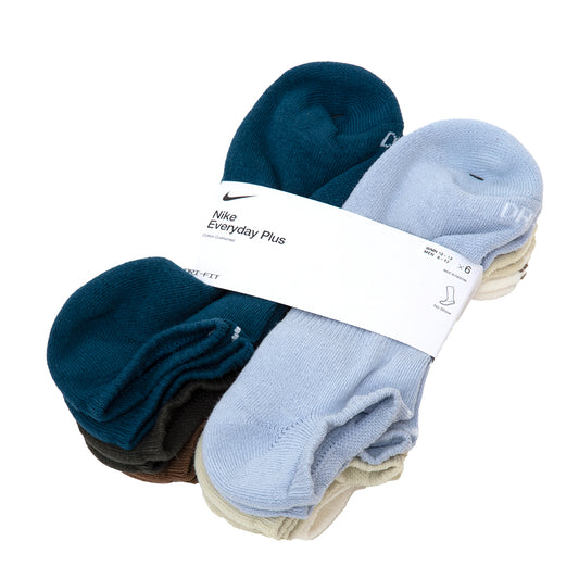 Everyday Plus Cushioned Training No-Show Socks (Multi-Color)