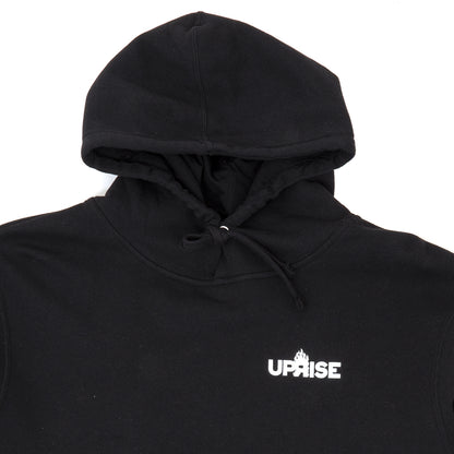 Stacked Cop Cars Midweight Hoody (Black / White)