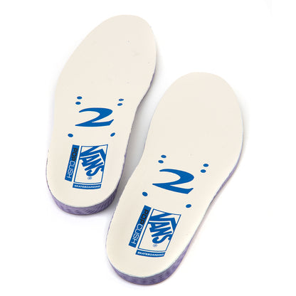 Skate Old Skool Ghillie - 2risers (Navy / White) VBU