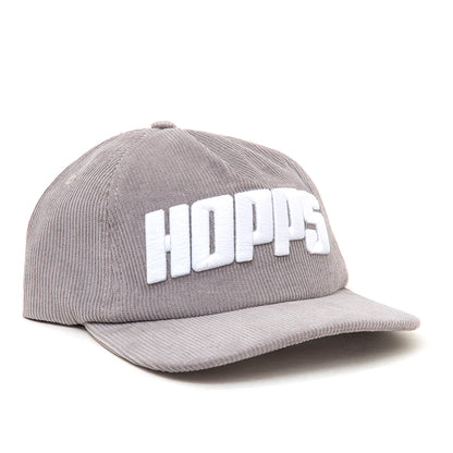 Bighopps Corduroy Snapback Hat (Grey)