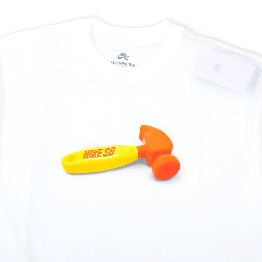 Toyhammer Skate T-Shirt (White) (S)