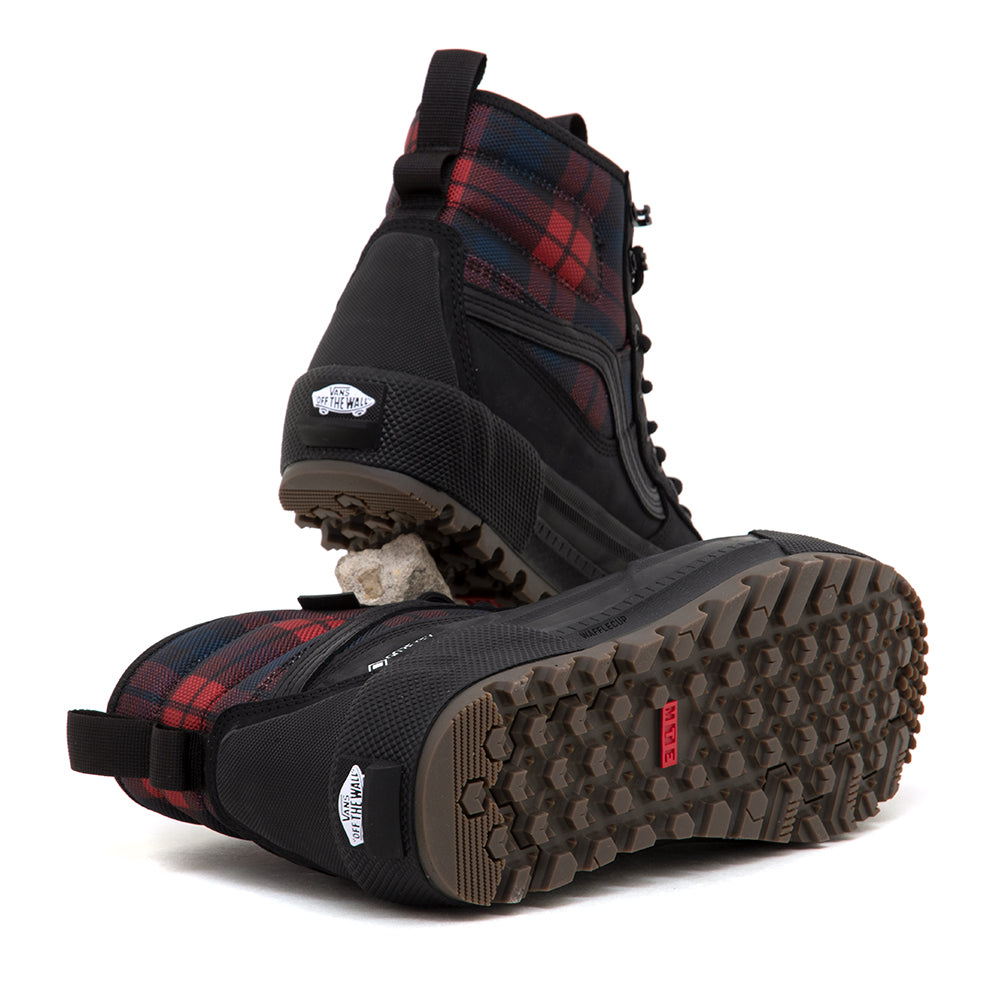 Sk8-Hi (Gore-Tex) MTE-3 Tech Plaid Black / Red VBU