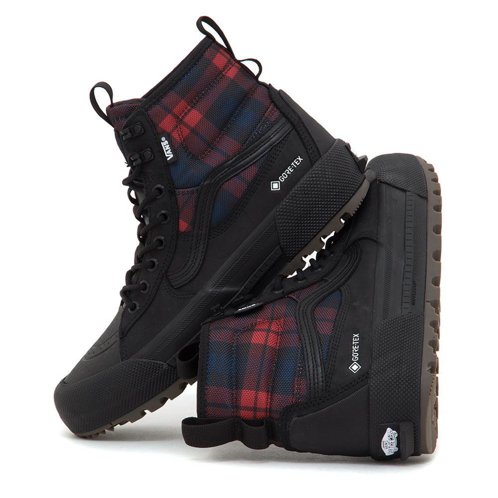 Sk8-Hi (Gore-Tex) MTE-3 Tech Plaid Black / Red VBU