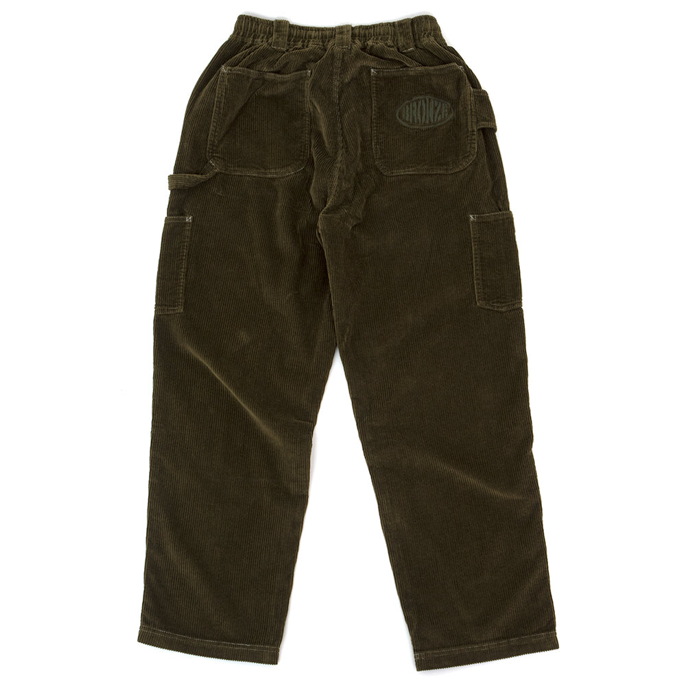 Corduroy Relaxed Pant (Olive)