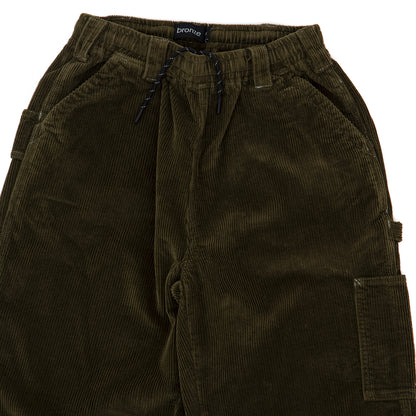 Corduroy Relaxed Pant (Olive)