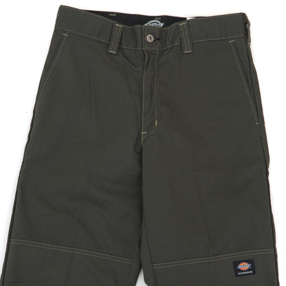 Skateboarding Regular Fit Double Knee Pants (Olive Green)