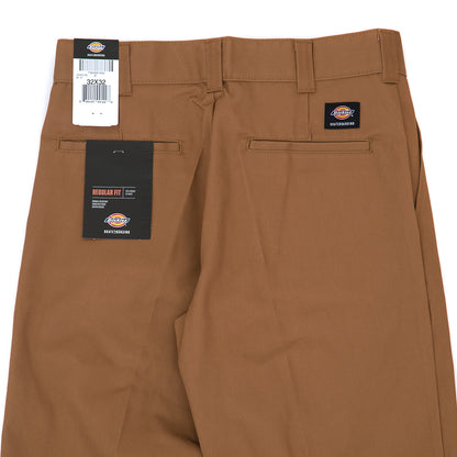 Skateboarding Regular Fit Twill Pants (Brown Duck)