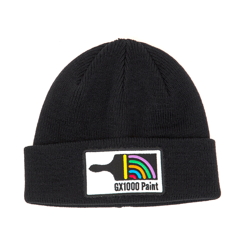 Paint Beanie (Black)