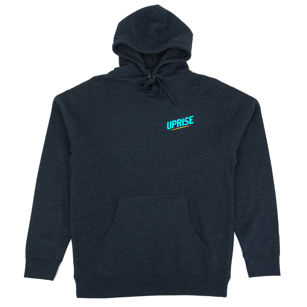 Bodega Signage Hooded Sweatshirt (Navy Heather)