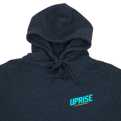 Bodega Signage Hooded Sweatshirt (Navy Heather)