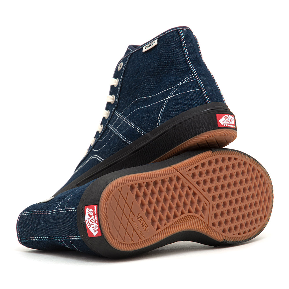 Skate Crockett High Decon (Denim Car Blue / Black) VBU