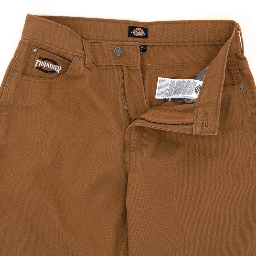 x Thrasher Double Knee Pants (Brown Duck) – Uprise Skateshop