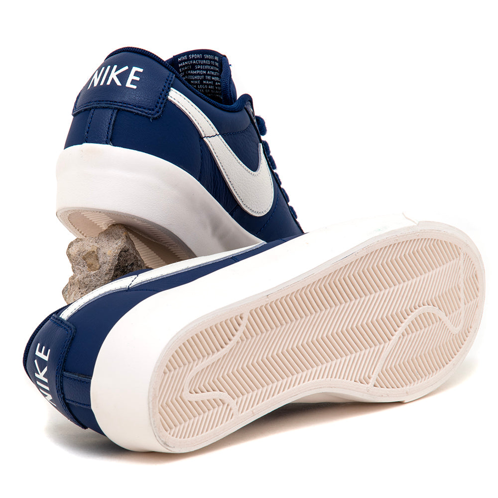 nike blazers blue low