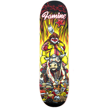 Sean Cliver Famine Deck - Hand Screened (8.75)
