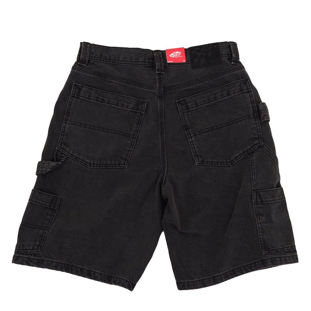 Skate Utility Loose Fit Denim Short (Black Denim) VBU