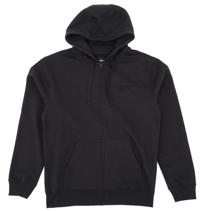 Core Basic Full Zip Hooded Sweatshirt (Black) VBU