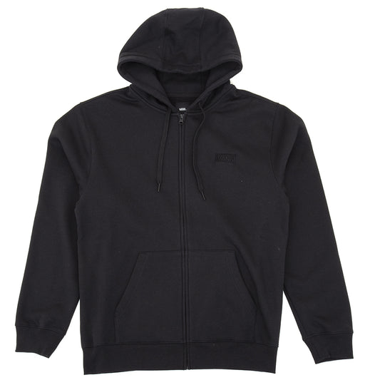 Core Basic Full Zip Hooded Sweatshirt (Black) VBU