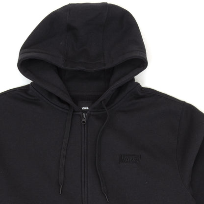 Core Basic Full Zip Hooded Sweatshirt (Black) VBU