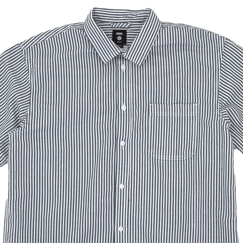 Lawson Stripe S/S Woven Shirt (White / Dress Blues) VBU