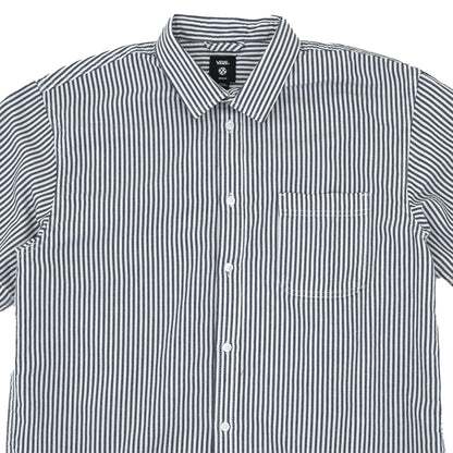 Lawson Stripe S/S Woven Shirt (White / Dress Blues) VBU