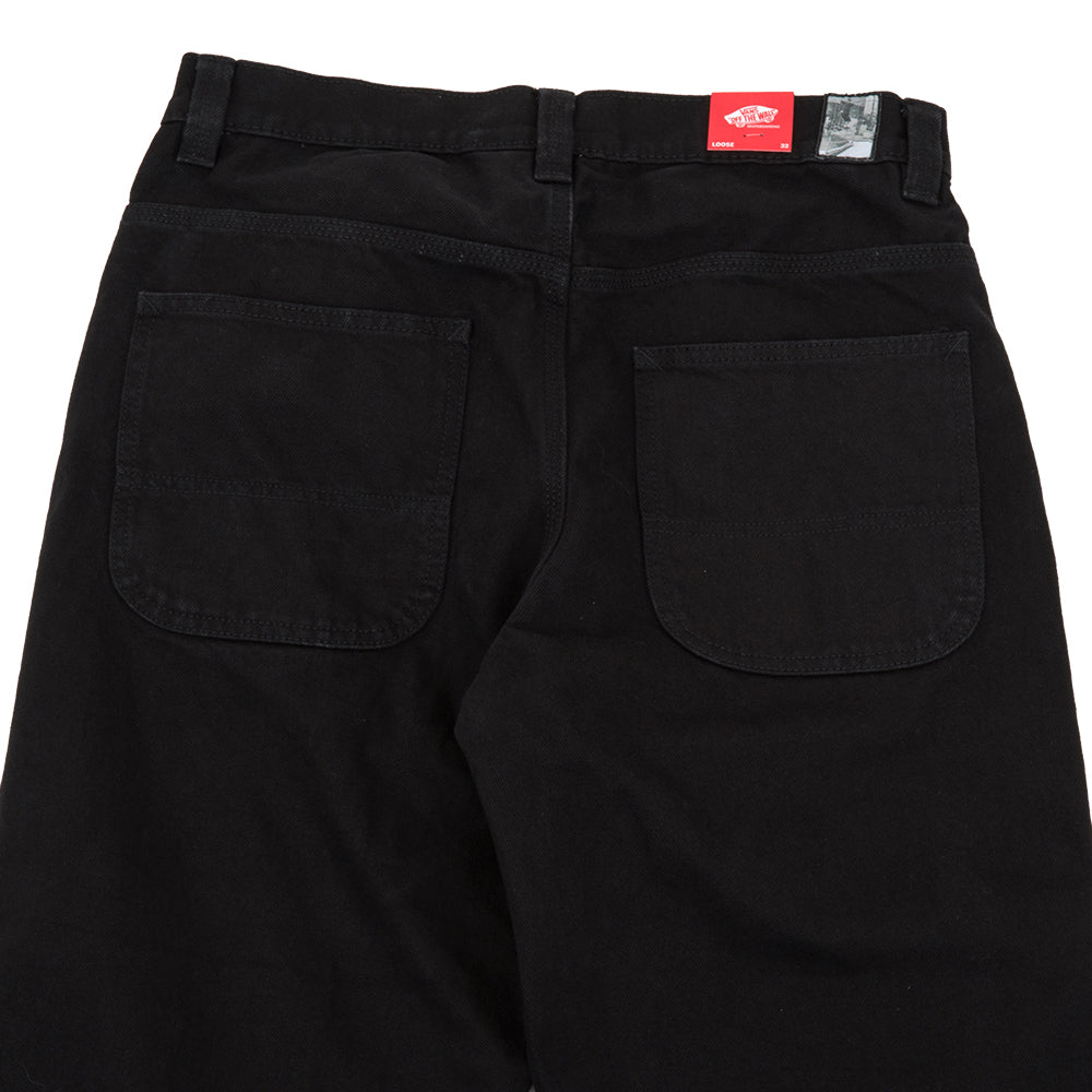 Skate Check-5 Loose Denim Pant (Black Denim) VBU