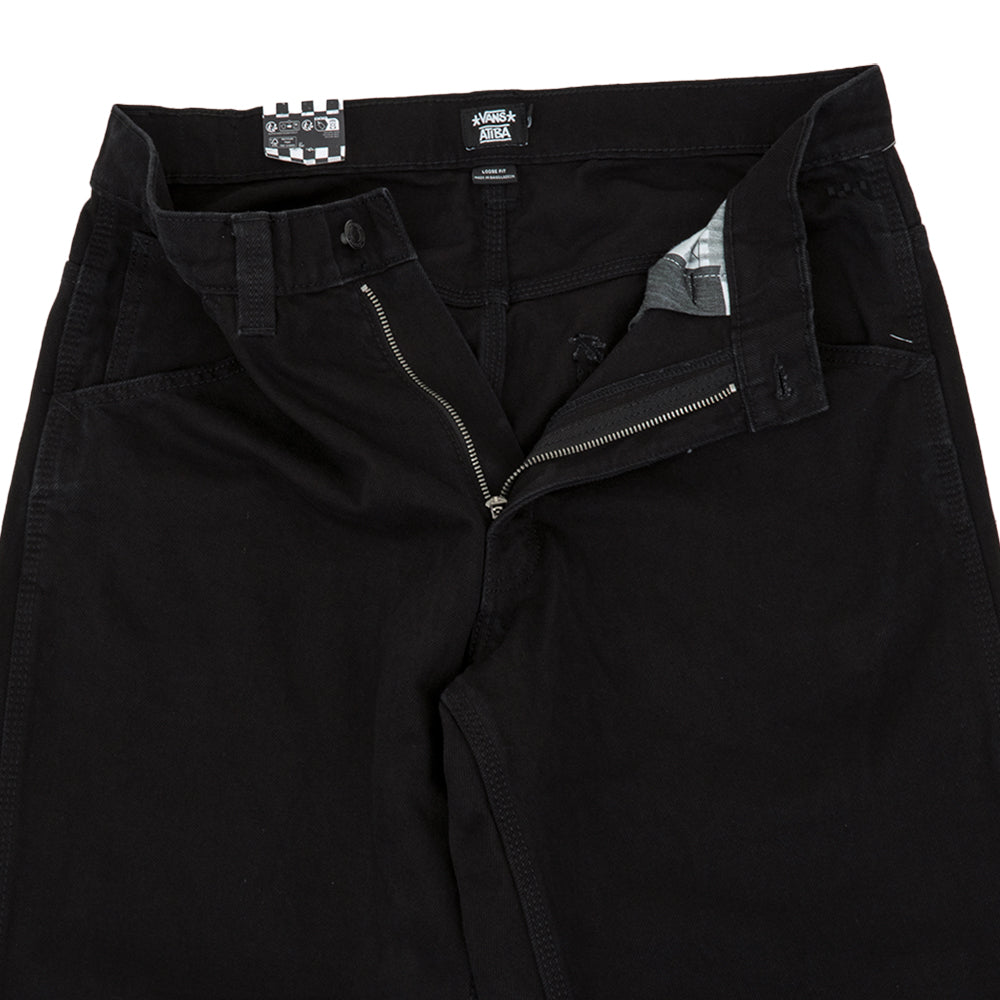 Skate Check-5 Loose Denim Pant (Black Denim) VBU
