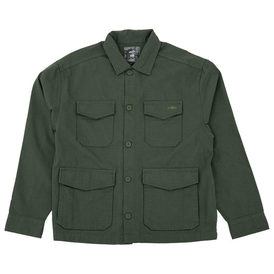 Skate Military Overshirt by Atiba Jefferson (Pine Forest) VBU