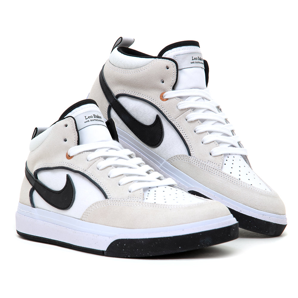 React Leo (White / Black) – Uprise Skateshop