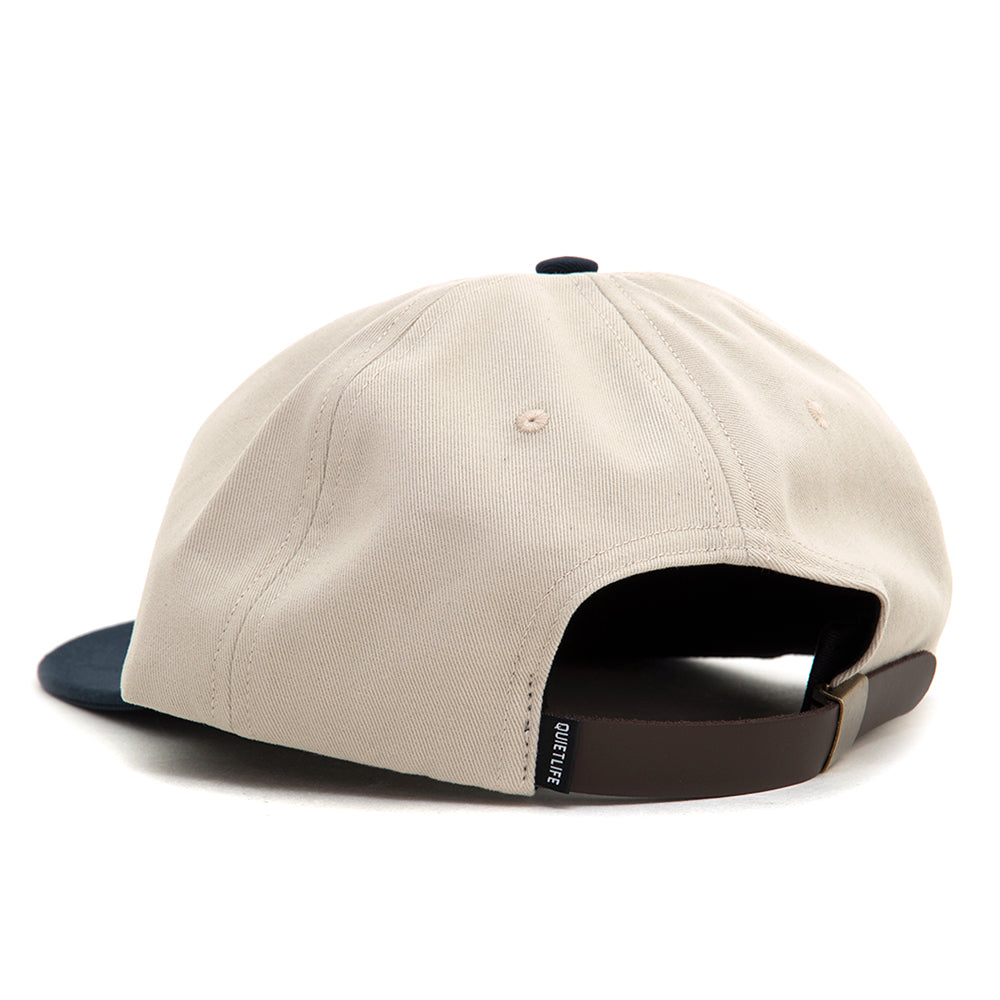 Middle of Nowhere Polo Strapback Hat (Navy / Stone)