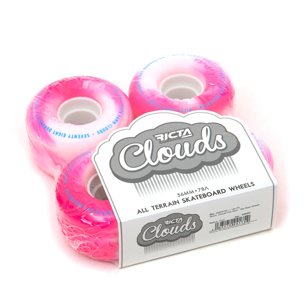 56mm Clouds Pink Swirl (78a Duro)