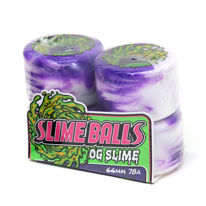 66mm OG Slime (White / Purple Swirl) 78aDuro