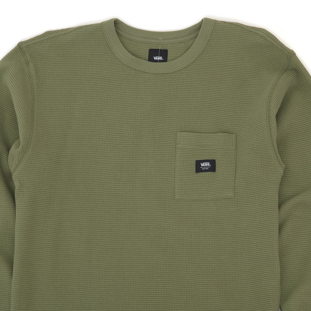 Alder L/S Pocket Thermal Shirt (Loden Green) VBU – Uprise Skateshop
