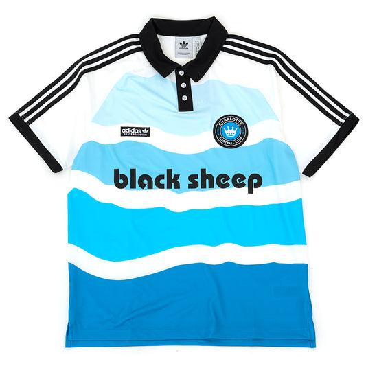 Black Sheep x CLTFC S/S Shirt (White / Sharpe Blue / Black)