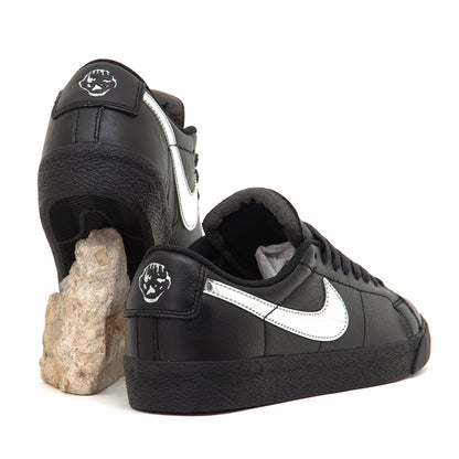 Zoom Blazer Low x Dancer Skateboards QS (Black / Metallic Silver - Black)