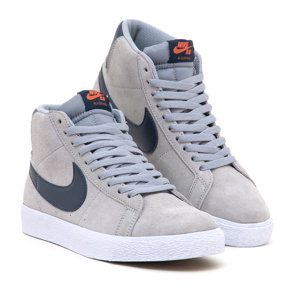 Zoom Blazer Mid (Wolf Grey / Midnight Navy)