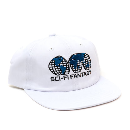 Global Snapback Hat (White)