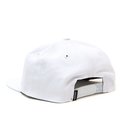 Global Snapback Hat (White)