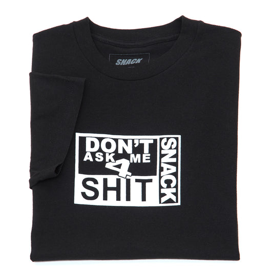4 Shit T-Shirt (Black) (S)