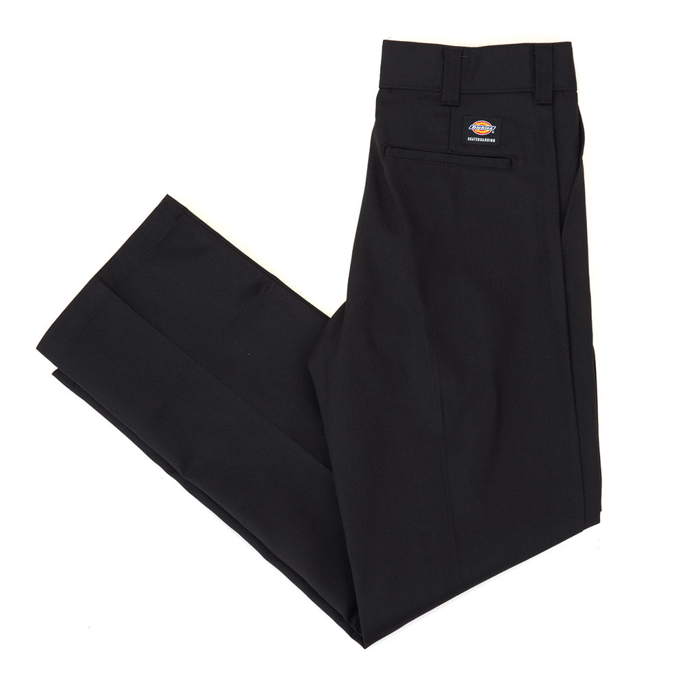 Skateboarding Regular Fit Twill Pants (Black)